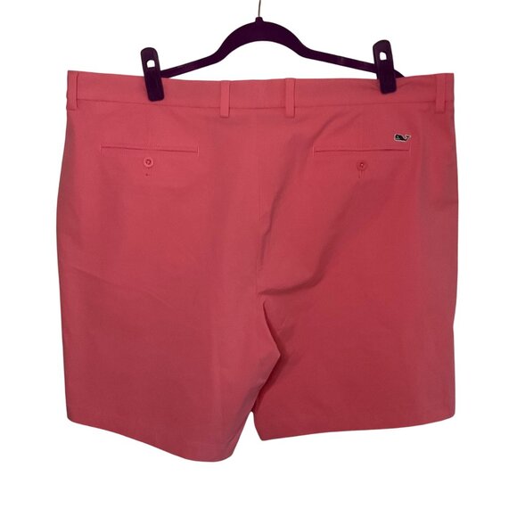 Vineyard Vines Mens Performance Shorts Salmon Pink Size 40 resort casual party - Picture 2 of 7